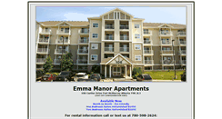 Desktop Screenshot of emmamanor.com